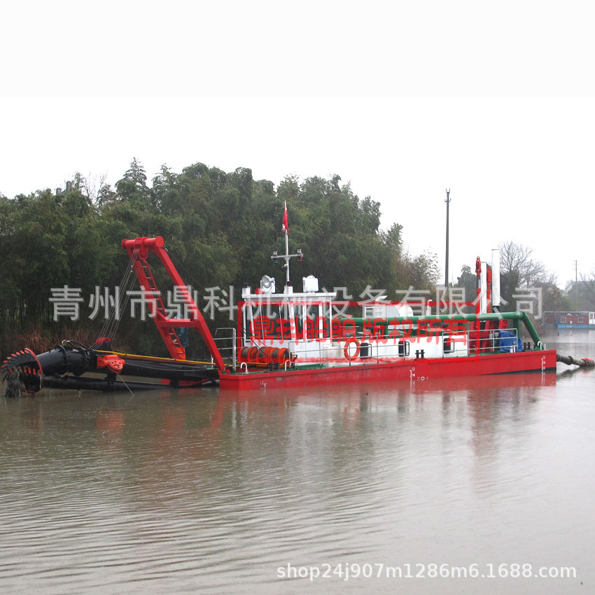 新型绞刀式挖泥船  吸扬式挖泥船 绞吸船清淤船  内河清淤挖泥船