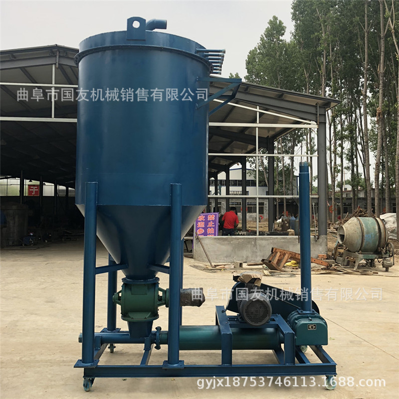 钙粉散灰环保气力输送机100小型移动式吸灰机 集装箱内干粉吸送机