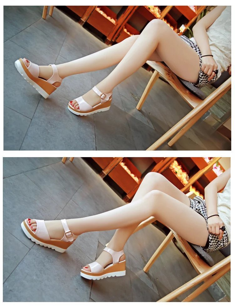 Chaussures été pour femme en Caoutchouc - Ref 3347414 Image 15