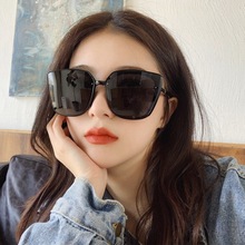 2023新款偏光鏡大框太陽鏡男女士時尚街拍墨鏡出行旅游遮陽眼鏡