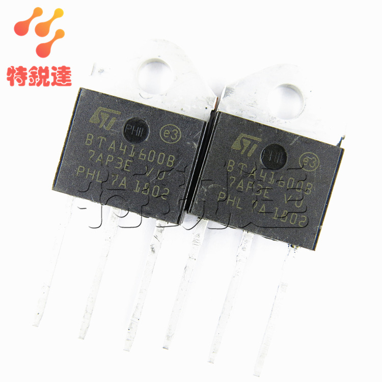 BTA41-600B TO-3P ST/意法 40A 600V大功率双向可控硅 BTA41600B