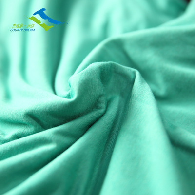 厂家直销浙江绍兴涤棉TC65/35舒适运动面料内衣双面针织棉毛布|ru