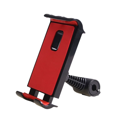 Car Mobile Phone Tablet Holder Rear iPad Computer Multifunctional Car Rear Seat Holder Seat Back Headrest Supplies (Car phone holder) - red