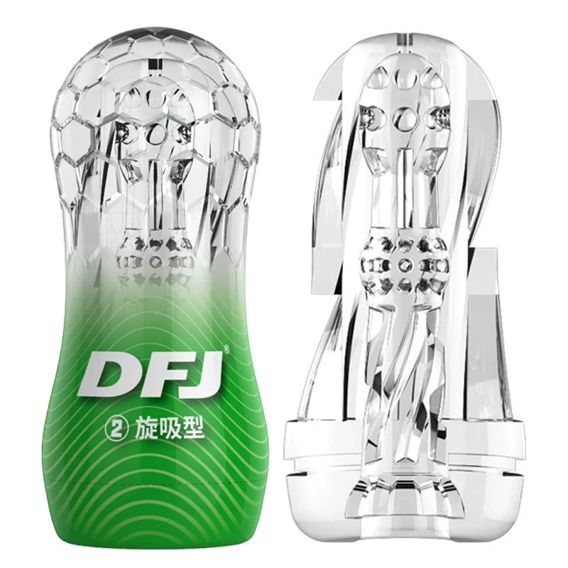 Новый продукт DFJ «чашка самолёт» для мужчин, мастурбационная присасывающая чашка, прозрачная, портативная (внешняя торговля)
