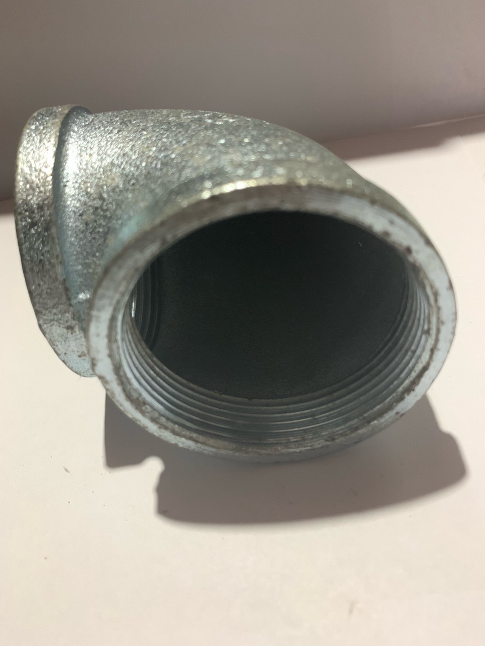 批发度弯头丝接弯头自来水供热弯头内镀锌件6分1寸平焊法兰管帽
