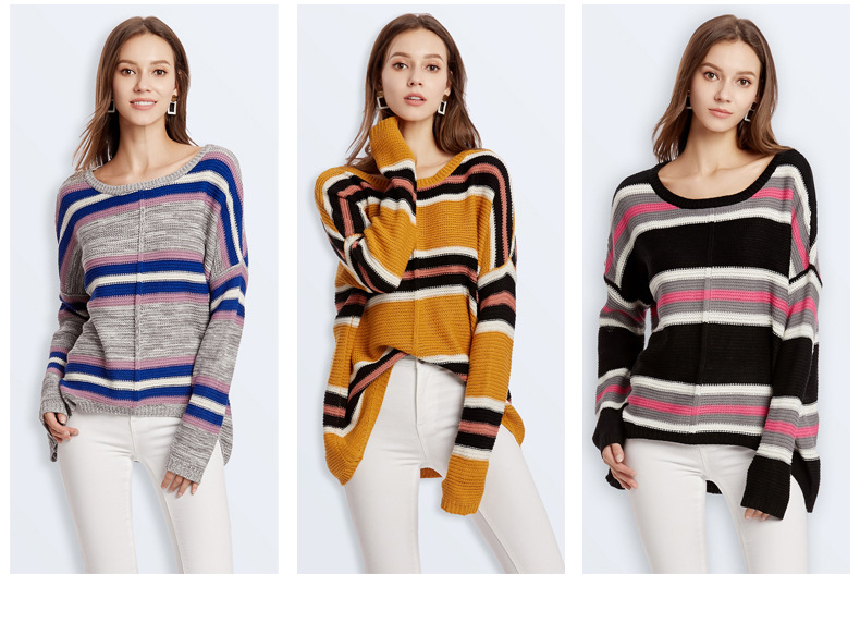 Damen Strickpullover Große Größen Für Herbst Und Winter_voghion.com