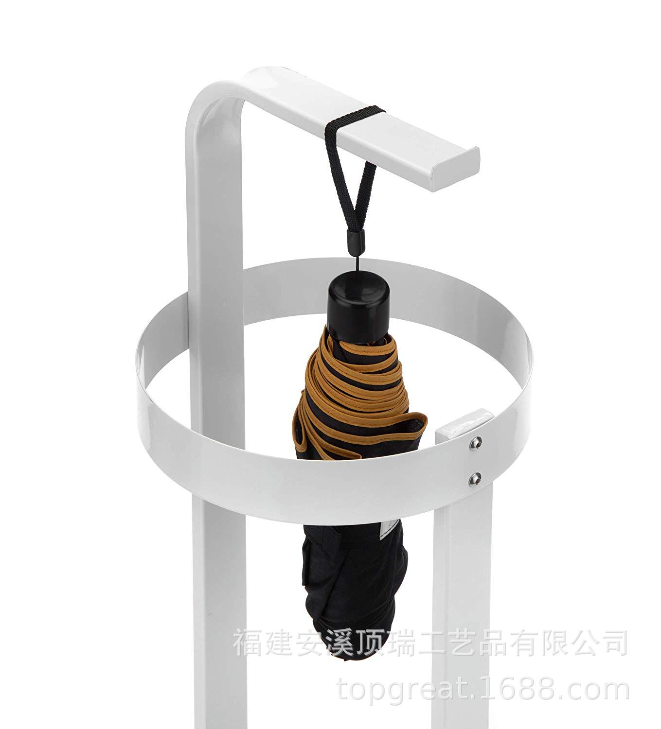 厂家直销折叠式雨伞铁艺伞架入口摆放架节省空间带滴灌盘伞架-阿里巴巴