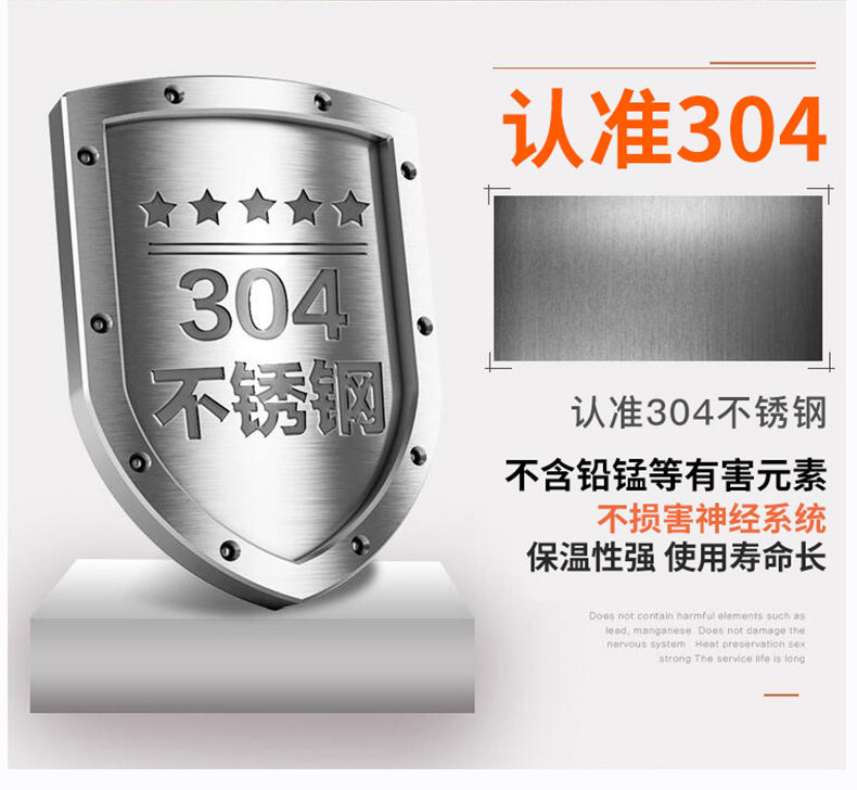 批发 304不锈钢户外运动壶  军迷户外登山 厂家直供详情7