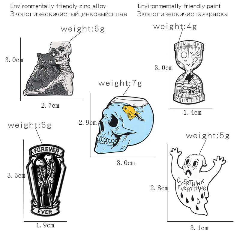 11g Weight Brooches Classification Daily Occasion Alloy Material Animal Pattern Unisex Gender Enamel Design Fashion Style Fashion Pin Animal Alloy Enamel Unisex Brooches 1
