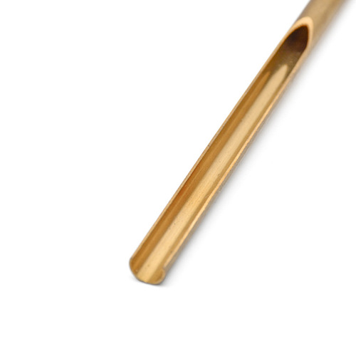 Tea tray leaking copper sheet copper pipe root carving tea table spare parts drainage pipe tea table water outlet filter tea residue leaking piece