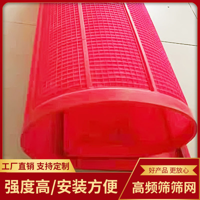 精细高频筛 厂家直销规格齐全支持定制 聚氨酯高频筛筛网|ru