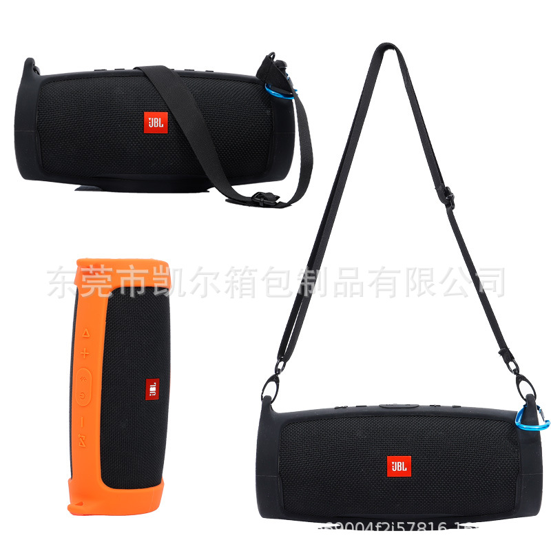 Aplicable a JBL charge4 Altavoz Bluetooth funda protectora de silicona funda de silicona bolsa de almacenamiento de audio portátil funda protectora