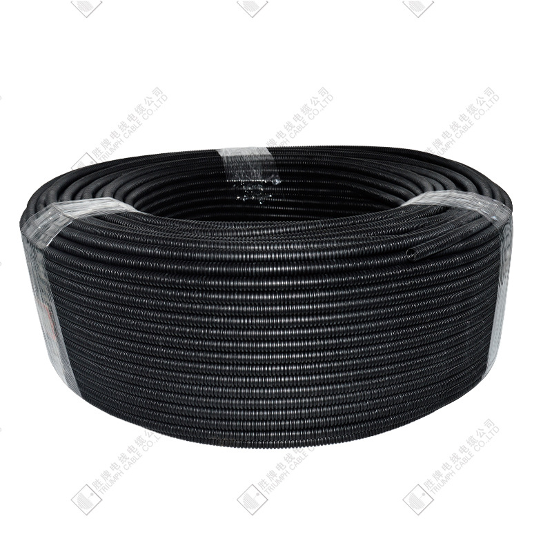 250度高温管耐低温尼龙波纹管   10内径波浪套管   大口径齐全