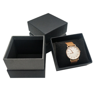 Высококлассные часы, черная высококлассная коробка для часов, оптовые продажи, подарок на день рождения