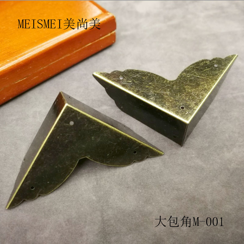 Antique bronze copper protective corner covers