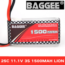 BAGGEE无人机25C 3S 11.1V 1500MAH毫安聚合物锂电池航模车模配件