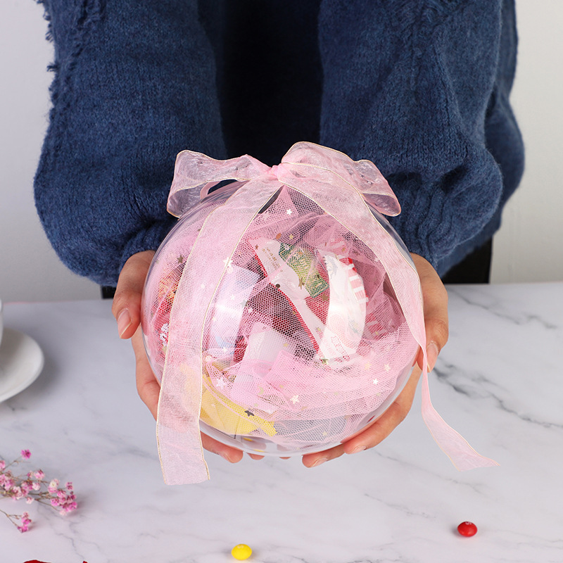 marry Large Transparent balls Candy Gift box Korean originality Return ceremony reticule Candy