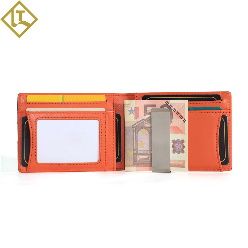 2021跨境新款創(chuàng)意真皮美金夾 男士錢包 短款皮夾錢包wallet錢包