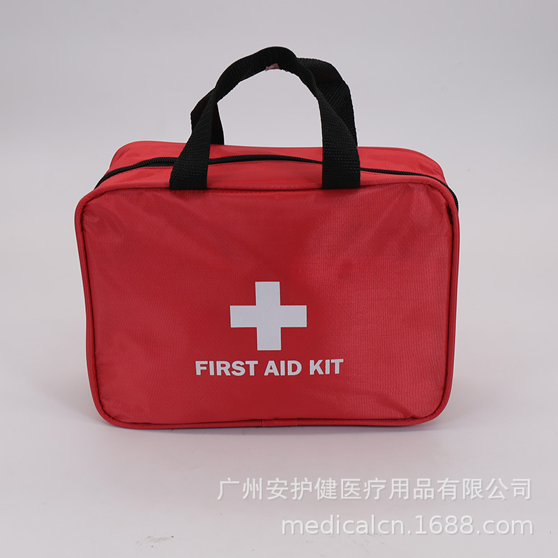 En stock a prueba de agua portátil de nylon Primeros Auxilios portátil coche hogar terremoto bolsa de emergencia viaje de negocios medicina bolsa de almacenamiento bolsa vacía