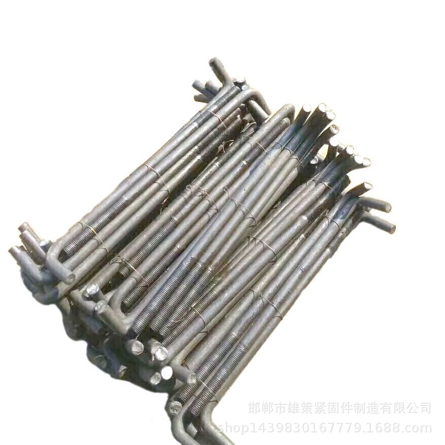 厂家生产供应预埋地脚螺栓  钢结构地脚