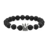 Volcanic silver crown