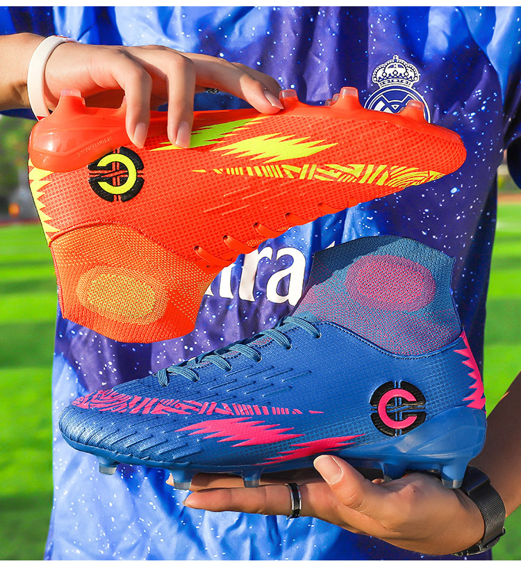 Zapatillas de entrenamiento de fútbol para jóvenes y estudiantes de la élite del Pato Mandarín, zapatillas de clavos largos para hombre, zapatillas deportivas_voghion.com