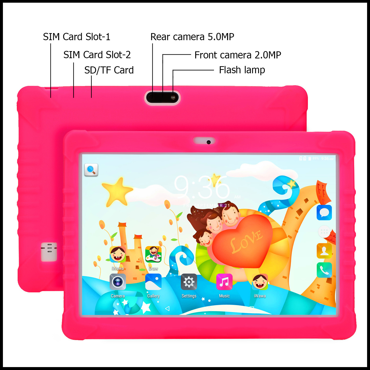 Tablette 101 pouces 16GB 1.3GHz ANDROID - Ref 3421721 Image 15