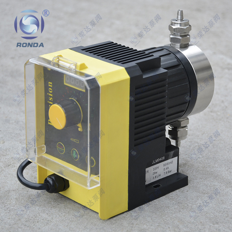 JLM电磁隔膜计量泵耐腐蚀加药泵耐化工溶剂定量输送实验计量