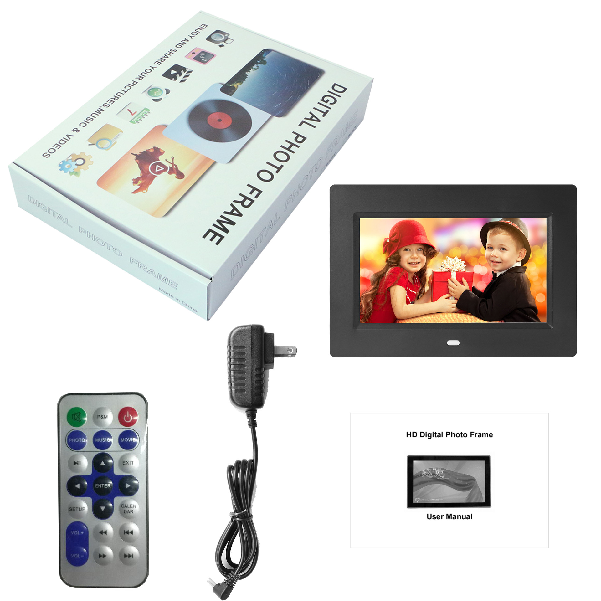 7寸相框配件组合图-1