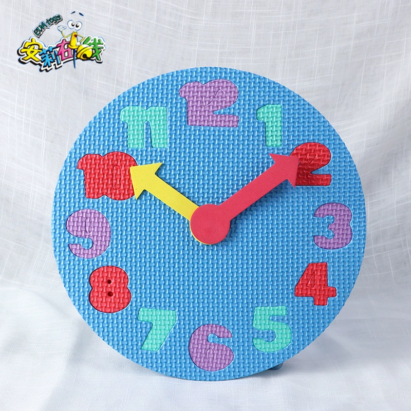 EVA Часы головоломки завод прямых продаж Анли пузырь творческий безвкусный пазл 3d детская цифровая головоломка