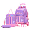 Two piece set children Trolley bags Removable Three stairs Children's bags pupil Draw bar box