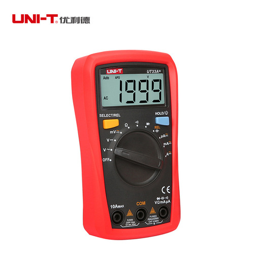 The Uridion UT33A+/B/C/D Mini Multimeter Digital Home Electrician Anti-Overheat Pocket Current Meter