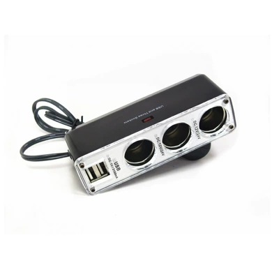 Lighter Adapter, Three Sockets, Siqaret yandırıcısı