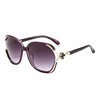 Trend sunglasses, stone inlay, glasses, European style, four-leaf clover