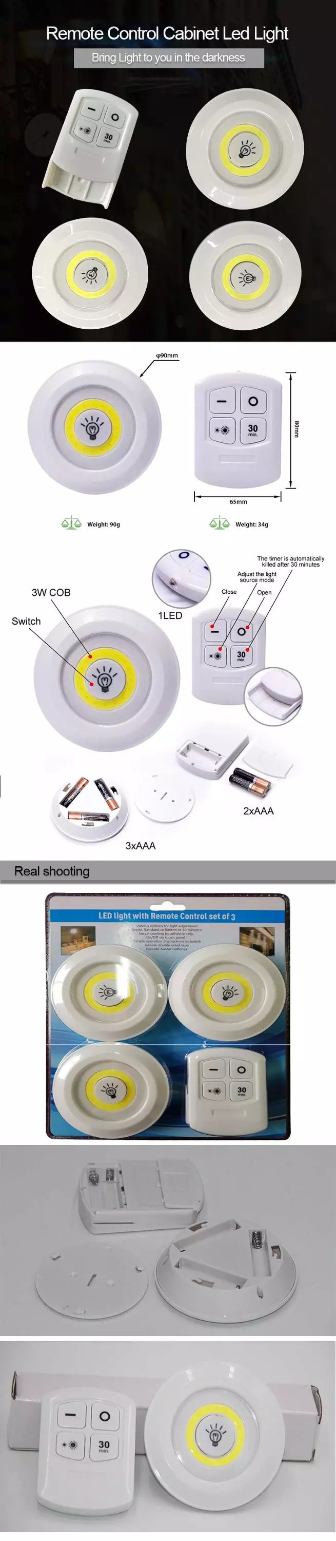 Wireless Remote Control Light Image 8