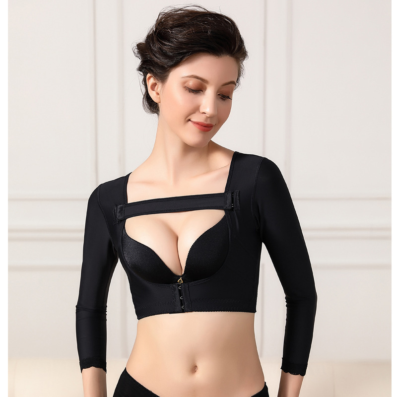 Long Sleeve Chest Bracket Collapsing Paramelia Eliminating Artifact Upper Bracket Correcting Hunchback Push-up Body Shaping Top Thin Arm Shaping Underwear