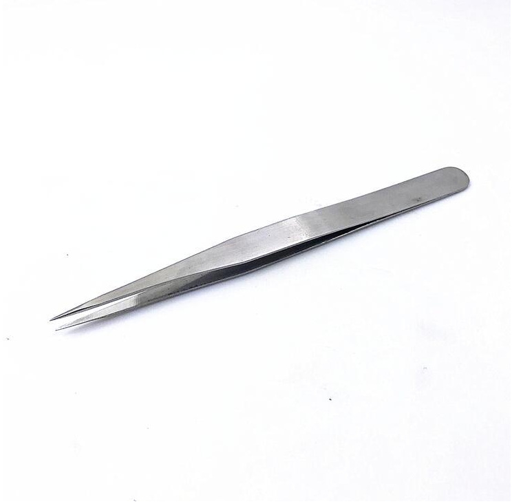 修表工具-镊子 修表镊子 不锈钢 镊子 钟表 镊指钳 换电池 修表