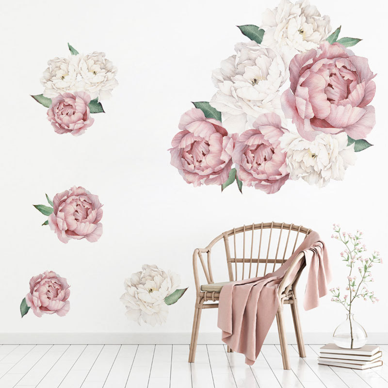 Pegatinas De Pared Creativas De La Serie Peony display picture 10