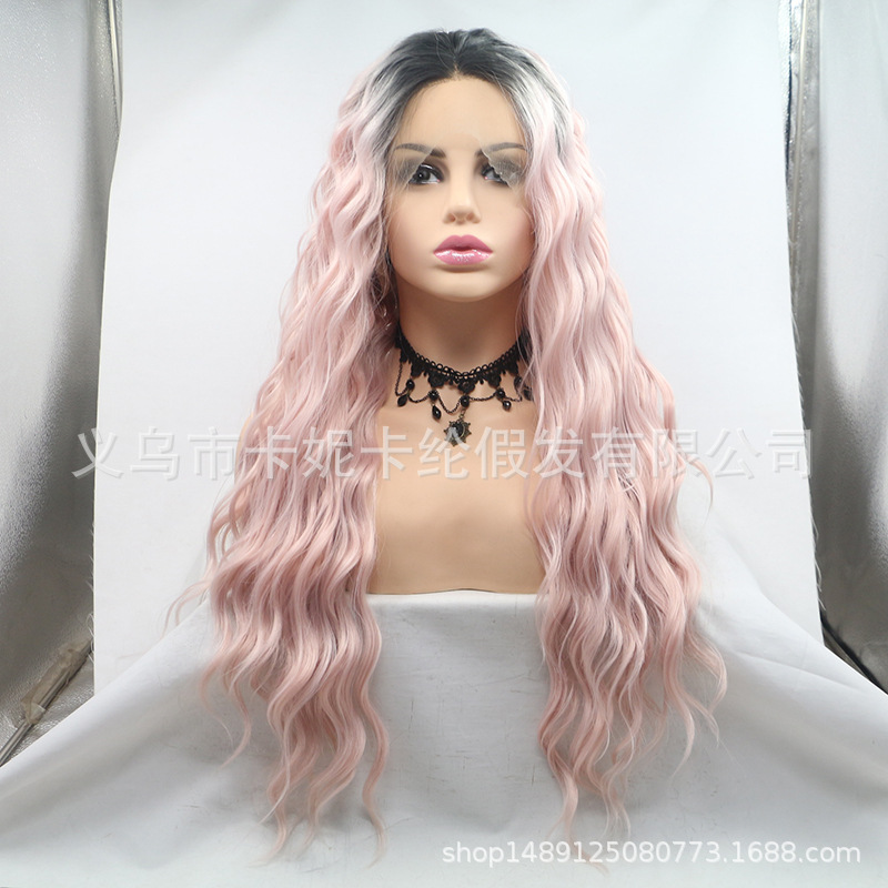 Cabello de encaje, peluca, cabello largo