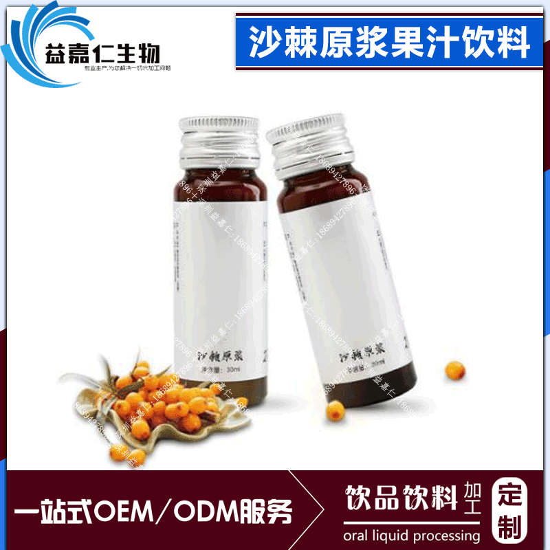 沙棘原浆果汁饮料加工