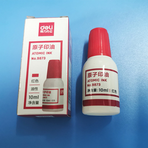 Geti Atomic Ink Pad, Glasses Instrument Refractor, Light Machine Film Checker, Universal Ink Pad, Fast-Drying Red Ink