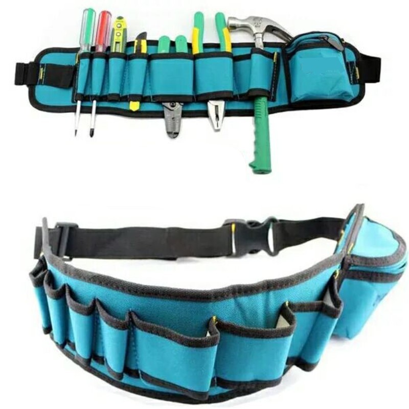 青岛箱包厂专业订做多功能工具包结实耐用牛津布五金水电子工具袋