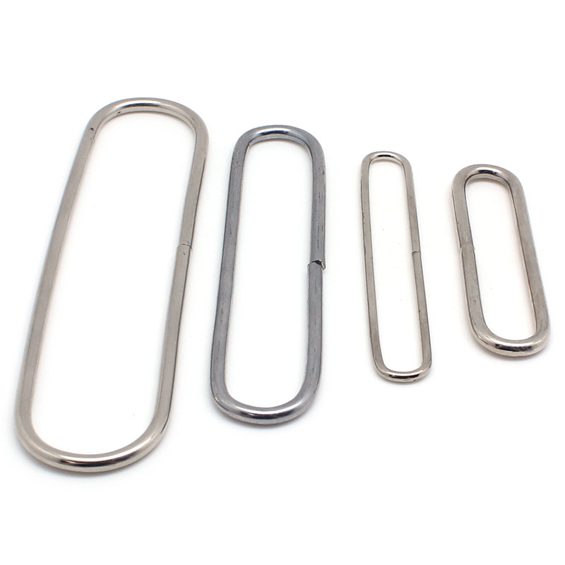 椭圆扣  厂家供应加长型方扣 椭圆形铁丝扣  【厂家直销】