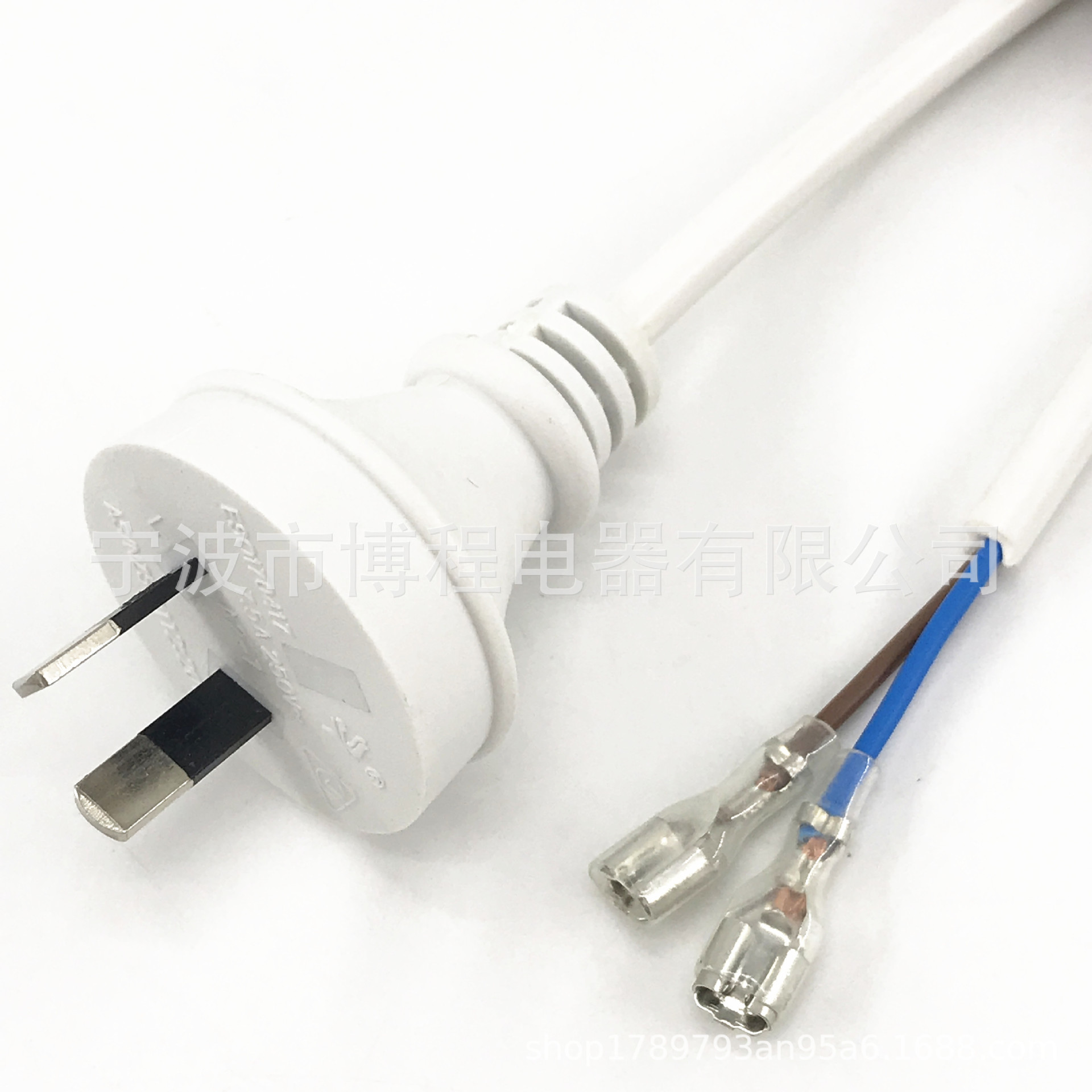 SAA电源线 澳规两芯电源线 澳大利亚AC电源线 过16P3插澳规电源线