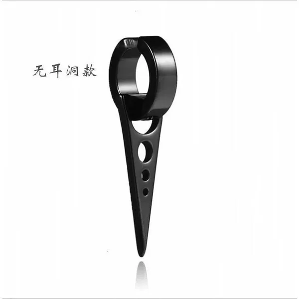 Black ear clip 4*9