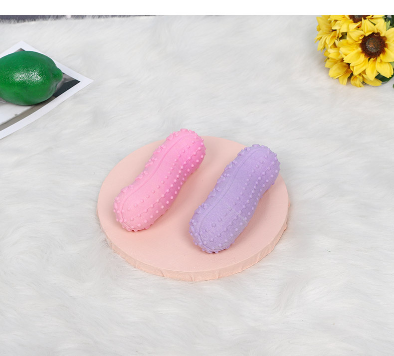 Pet Dog Toy Rubber Bite Resistant And Wear-resistant Anti-boring Dyeing Molar Dog Bite Toy display picture 6