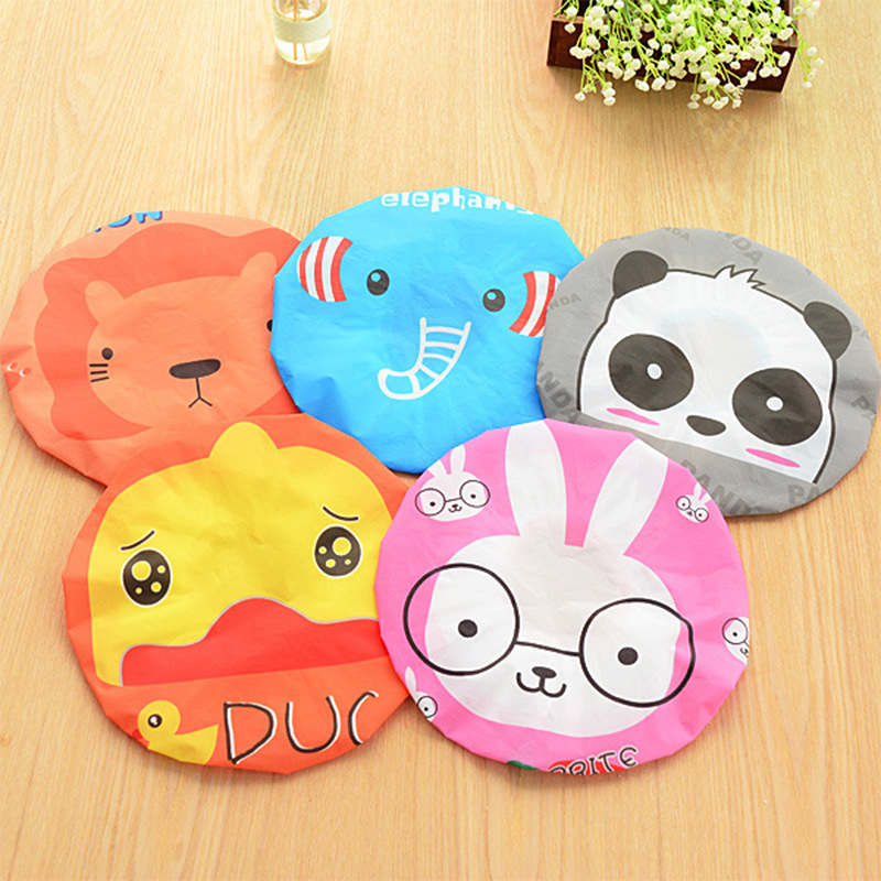 originality Shower cap waterproof Home Shower Room shower take a shower Cartoon Shower cap lady Cap wholesale
