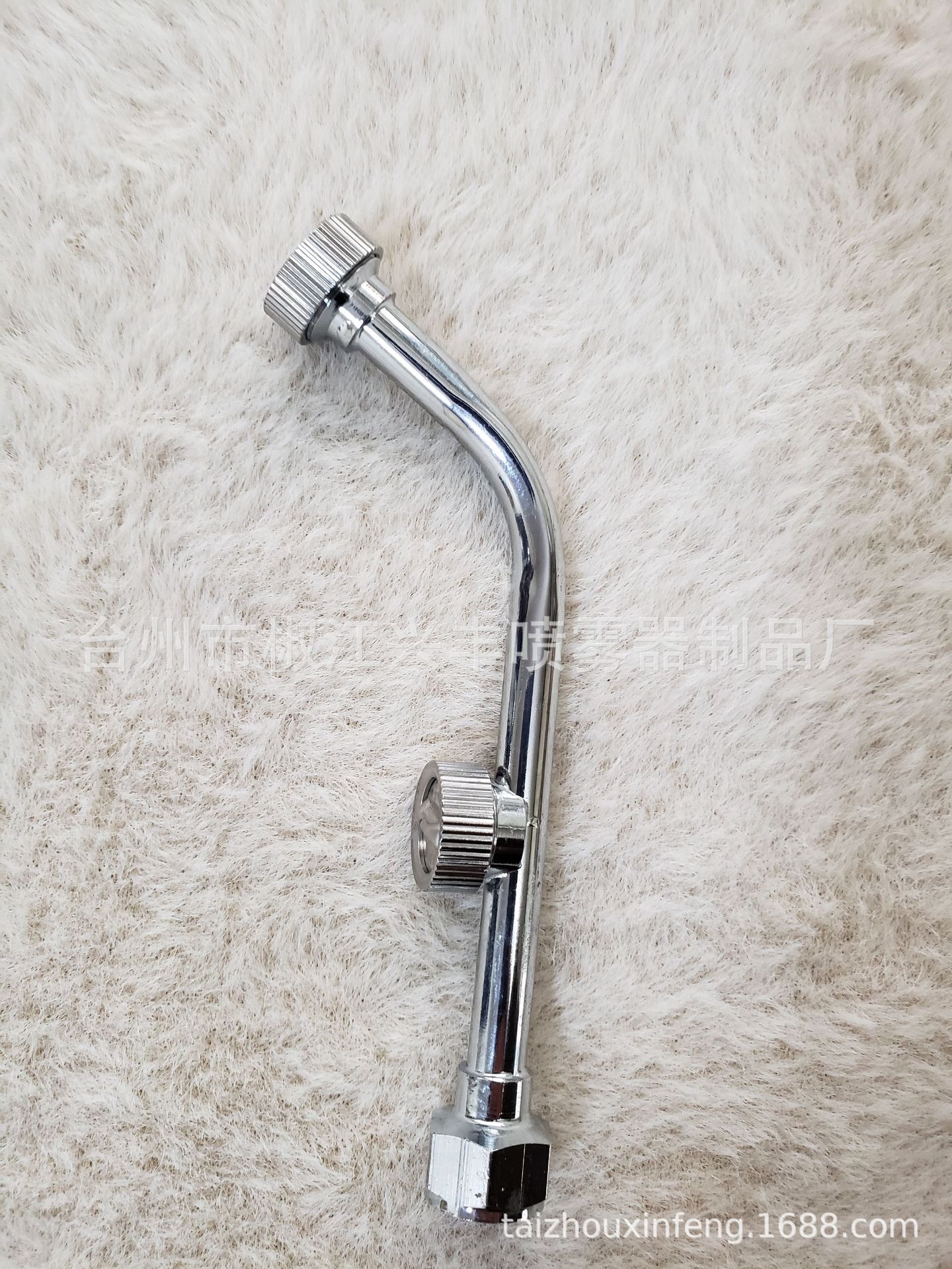 Lpt-16 不锈钢扇形双喷头 机动喷雾器喷头 园林园艺喷头 12公分