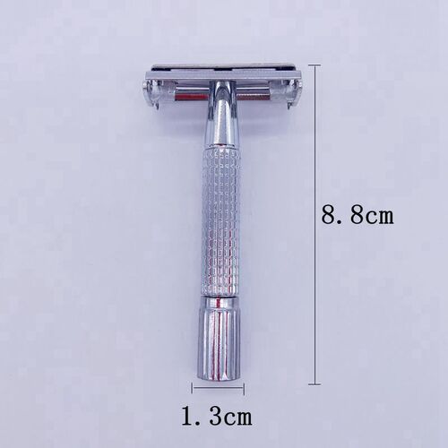Supply of Nanjie 997 classic old-fashioned razor, boxed metal razor holder, manual rotary razor