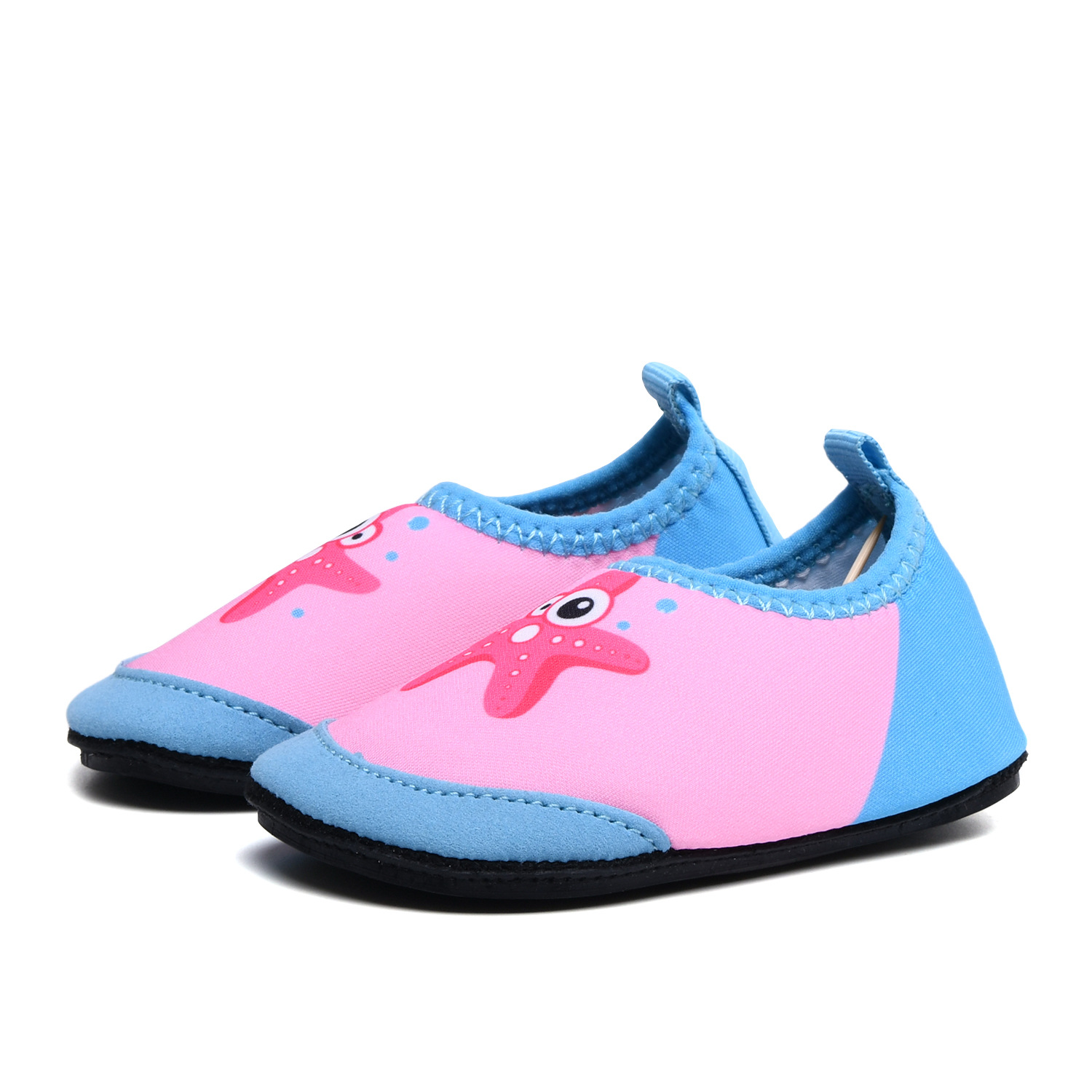 宝宝沙滩袜男女溯溪鞋户外涉水游泳软鞋防滑防割赤足冲浪贴服鞋子